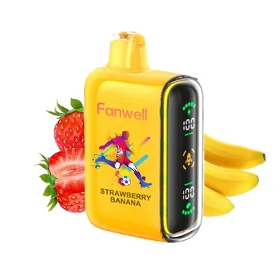 Fanwell 15000 Puffs Disponibel Vape LED-indikator Dual Mesh Coil Vape